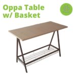 4)Oppa Table with Basket