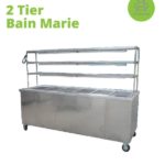 (BOSS) 2 tier bain marie