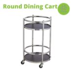 (BOSS) Round Dining Cart