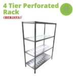 (Berjaya) 4 Tier Perforated Rack