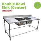 (Berjaya) Double Bowl Sink Centre