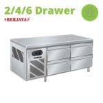 (Berjaya) Drawer 2 deck Counter Chiller – Blower System (BS 4DR_C1850_2)