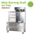 (Berjaya) Mee goreng stall with fan