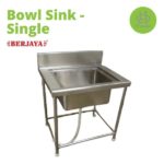 (Berjaya) Stainless Steel Single Bowl Sink(SBS -48)