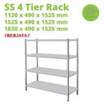 (Berjaya)4 tier solid rack