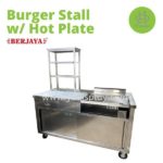 (Berjaya)burger stall with hot plate