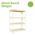 Boltless rack Metal board(beige)