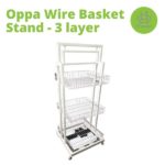 Oppa Wire Basket Stand 3 layer(oppa rack – 2.0)